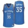  NBA Adidas Mens Oklahoma City Thunder Swingman Revolution 30 Kevin Durant Jersey Vest in Blue